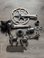Shimano Dura-Ace 7700 2x9 Groupset mix Ultegra SRAM for Vintage Road Bike