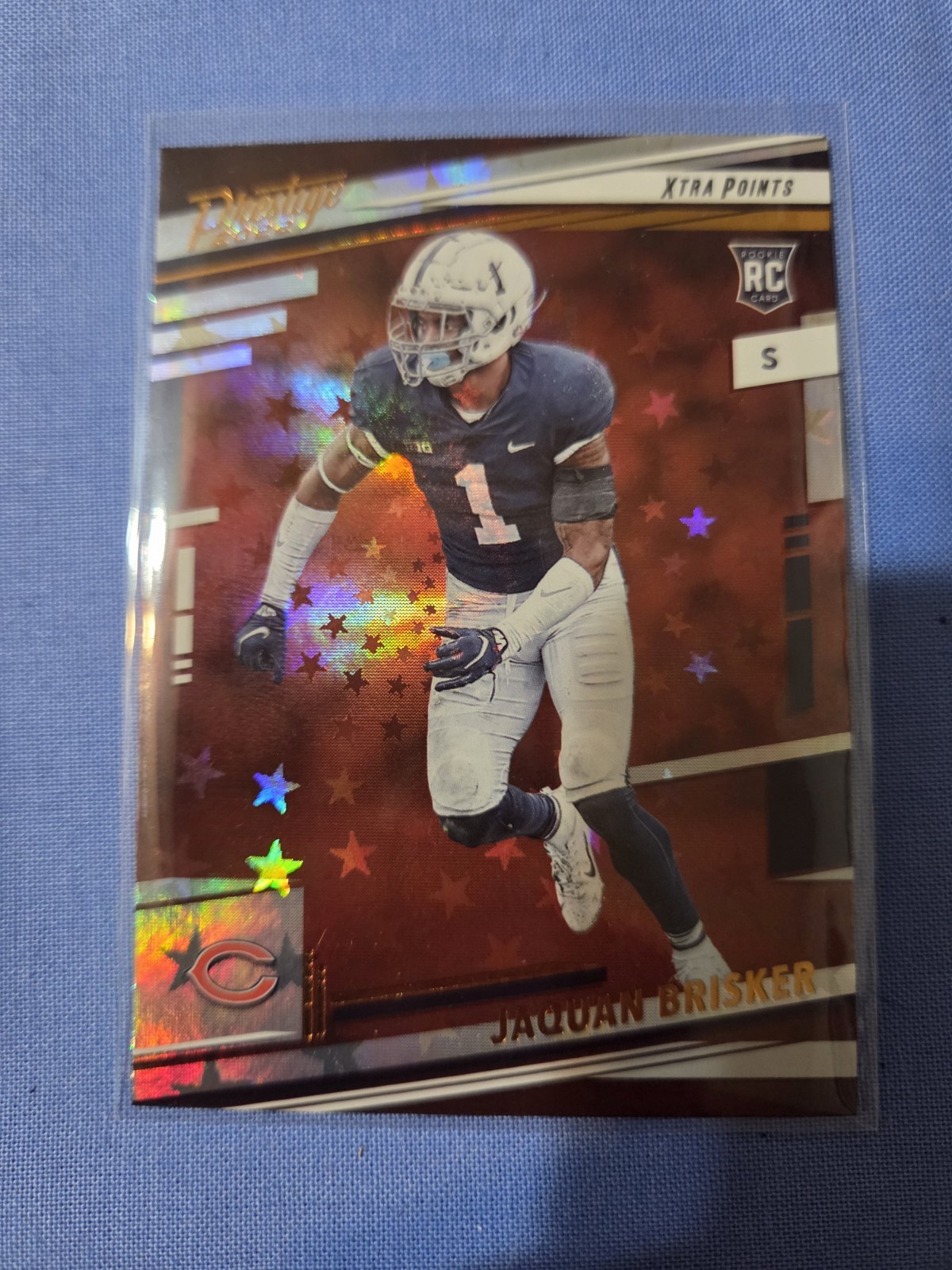 Jaquan Brisker Panini Prestige #343 Astral Xtra Points