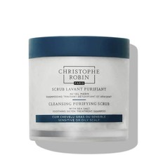 Christophe Robin Cleansing Purifying Scrub Sea Salt 250ml Detox Treatment Shampo