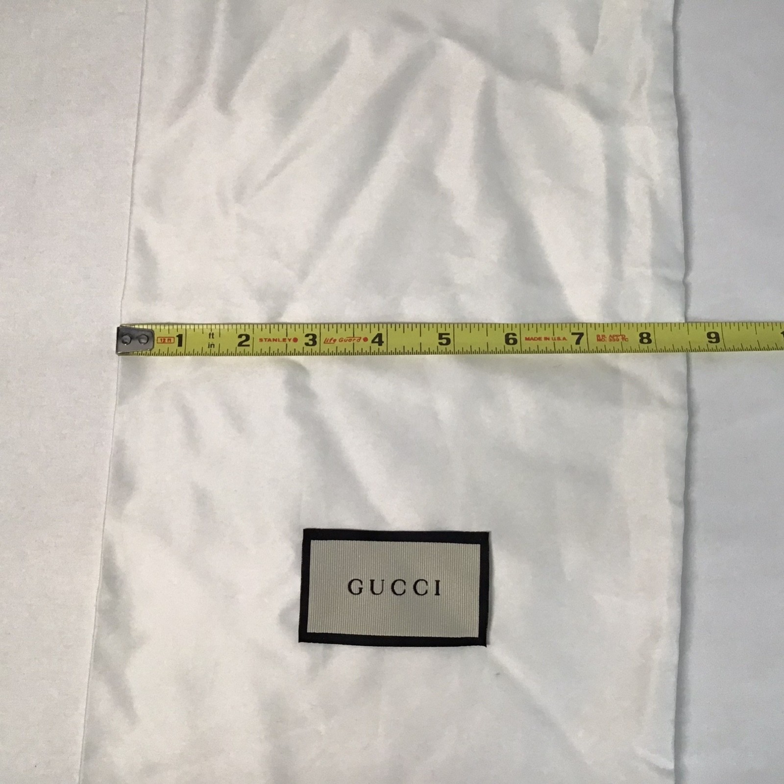 AUTHENTIC GUCCI Set (2) OFF WHITE Polyester/RIBBO… - image 10