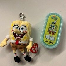 Neu Spongebob Ware Ty Maskottchen Schlüsselanhänger Brotdose