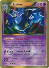 Dusknoir - 104/101 - Secret Ultra Rare LP, English Pokemon Plasma Blast on eBay