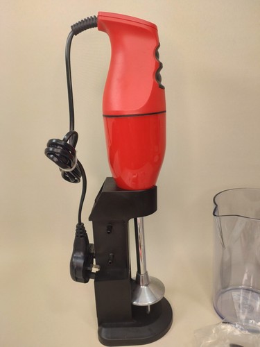 Bamix Classic Red Swiss Made Stabmixer mit 3 Aufsätzen / Rezeptbuch - Bild 6 von 12