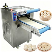 Electric Press Dough Machine Automatic Dough Sheeter 5-25mm Roller Adjut 110V