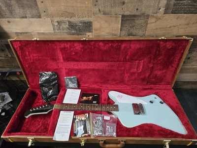 #ad 2019 Gibson Firebird 1 Frost Blue CLEAN W OHSC 7 Lb $2699.99
