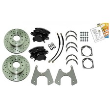 1955-70 Chevrolet Impala Rear Disc Conversion No Parking Brake Drilled And 1955-70 Chevrolet Impala Rear Disc Conversion No Parking Brake Drilled And
