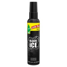 Little Trees Spray Car Air Freshener 1 PACK Black Ice 