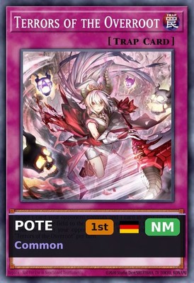 Terror des Oberholzes POTE-078 1st Edition NM DE Yu-Gi-Oh