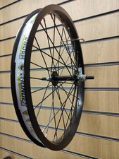 Ruota Anteriore BMX Khe 18" - Cuscinetto Sigillato - 36 Raggi - Black Odyssey Alienation 