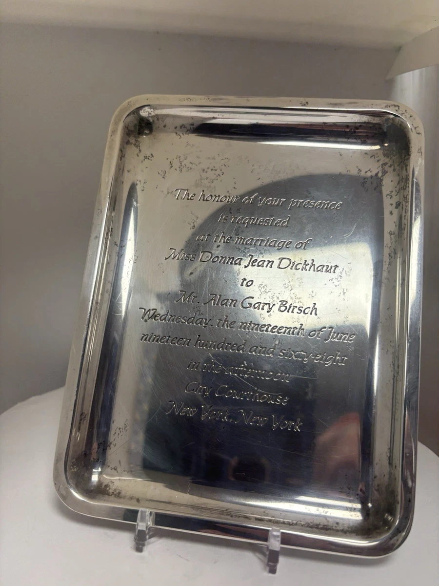 tiffany silver tray products for sale | eBay