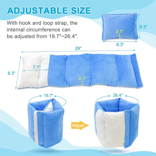 Knee Pillow for Side Sleepers Leg Pillows Side Sleeping Hip Pillow Knee Wedge... - Afbeelding 5 van 6