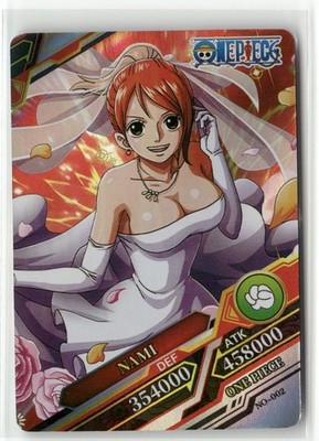 NAMI NO-002 King of Navaigation One Piece Anime Collectible Card