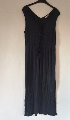 Plissiertes Sommerkleid von Ichi Gr. S Dunkelblau 
