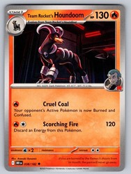 Team Rocket's Houndoom 038/182 Uncommon Destined Rivals