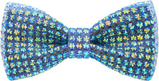 Rhinestone Bow Ties for Men Pre-tied Sequin Diamond Mens Women Tuxedo Bowtie wit