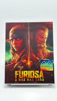 Mad Max Furiosa 4k Ultra HD Bluray Manta Lab Double Lenticular  B Steelbook