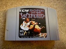 ECW Born To Be Wired N64 Nintendo 64 Pro Wrestling Video Game
