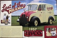 1957 DIVCO DAIRY MILK TRUCK 7 pg RESTORATION Article