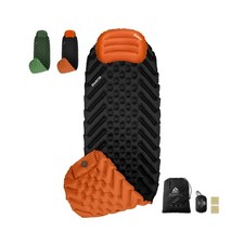 Camping Sleeping mat and Inflatable Pillow - Set, Portable, Ultra-L... Fast Ship