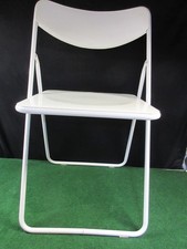 IKEA Vintage 70er Klappstuhl Ted Design by Niels Gammelgaard weiß