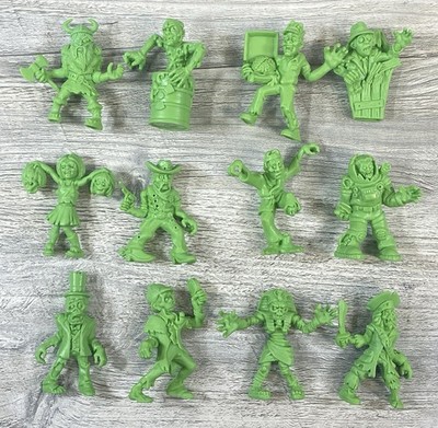 SLUG Zombies Complete Set Of 12 Individual Figure Set Series 1 S.L.U.G.