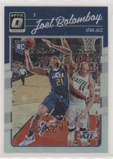 2016-17 Panini Donruss Optic Holo Silver Prizm Joel Bolomboy #191 1q9
