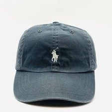 Polo Ralph Lauren Cotton Chino Ball Cap buckled strap Adjustable Curved Brim