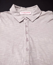 ORLEBAR BROWN Men's POLO Style 100 Cotton L Gray Mix Shirt