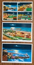 Cliftonville, Margate Kent Moonlight Views Postcard Set of 3