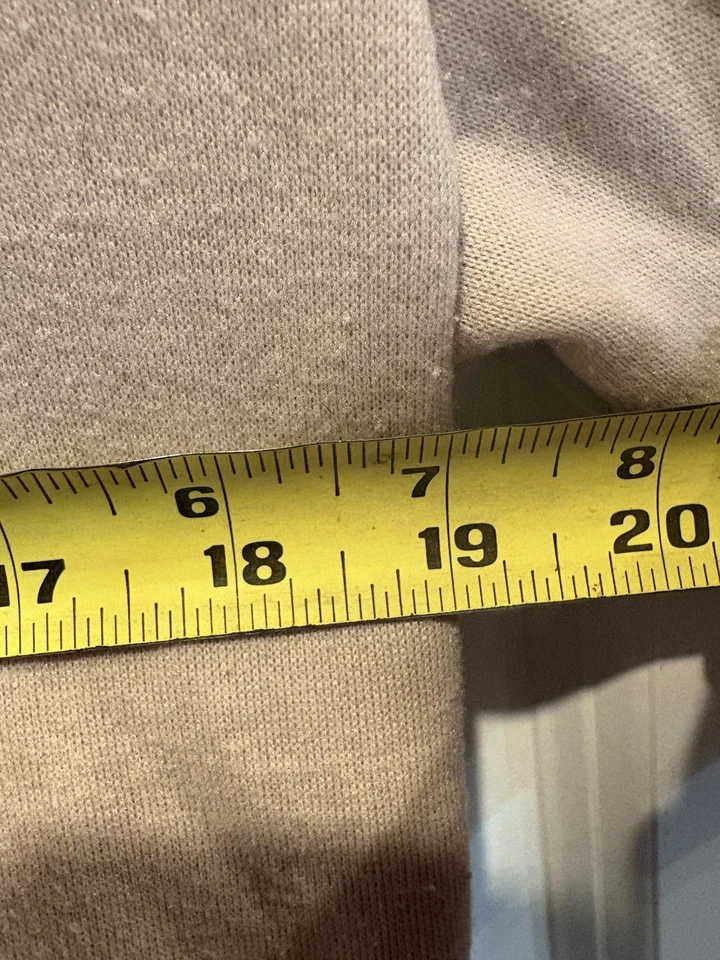 Sudadera Colorado Mujer Mediana Beige Gráfico Montaña Cuello Redondo Pullover Foto 4 de 4