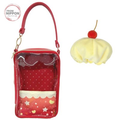 Bandai Namco Nui Chibi Nui Decoration Cream Soda Pouch Strawberry 20cm