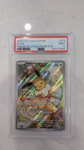 Eevee 173 promo PSA 9 TCG Scarlet & Violet Promo Cards