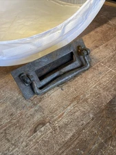 Antique letter box Door Knocker Post Box Slot Architectural salvage reclamation 