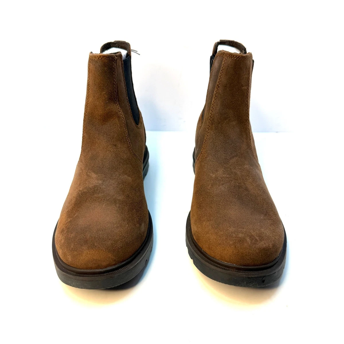 Sorel Men\'s Carson Waterproof Suede Chelsea Boots Size 8.5 Tobacco/Black NWT/BOX SOREL Carson Chelsea Boot - Men main image 2