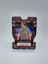 2023-24 Obsidian #13 Kenan Yildiz RC Supernova #'ed 52/99 Electric Etch Orange