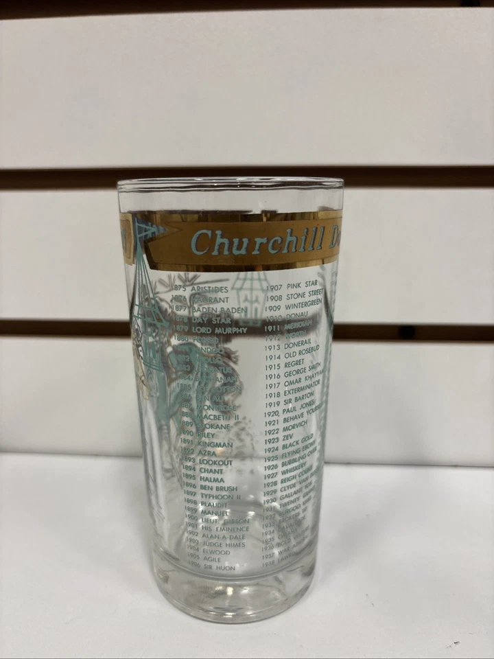1968 Kentucky Derby Churchill Downs Glass Lot Of 3 - Image 3 of 4