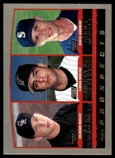 Josh Kalinowski / Michael Tejera / Chris Mears PROS, 2000 Topps #206 MLB READ