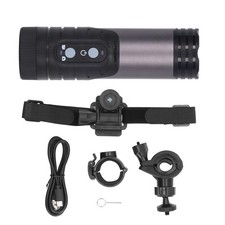 _HD 1080P Bike Motorcycle Helmet Camera WiFi Flashlight Camera Anti Shake