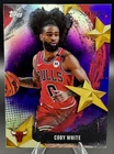 2025 Topps Basketball Purple Rainbow Coby White #SA-16