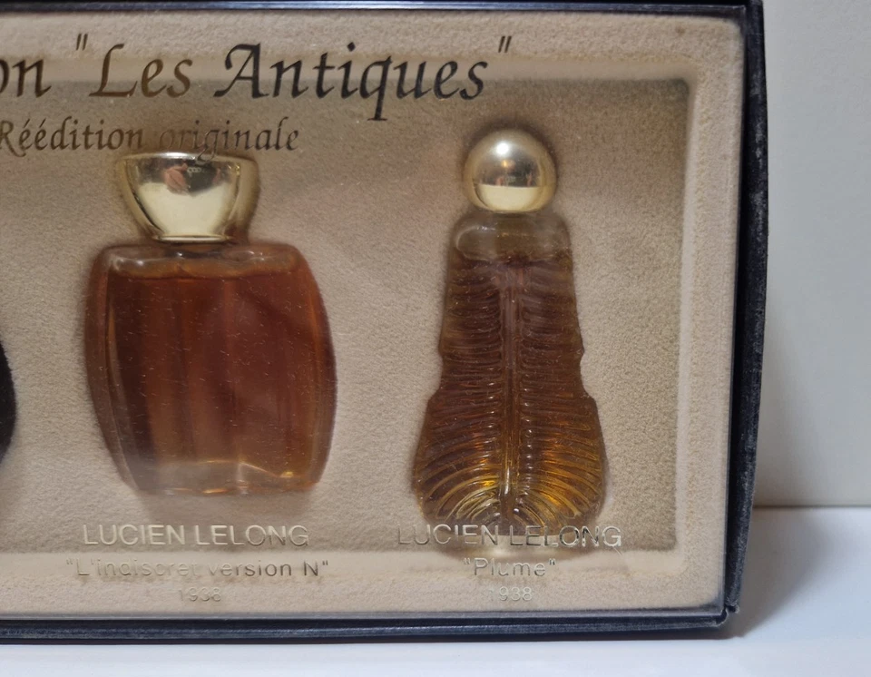 Miniparfum Parfum Collection Les Antiques OVP  vintage Sammlerflasche - Bild 4 von 4