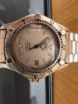 TAG HEUER 962.213 2000 プロフェッショナル　訳あり TAG Heuer 2000 Slate Gray Men's Watch - 962213 for sale online | eBay