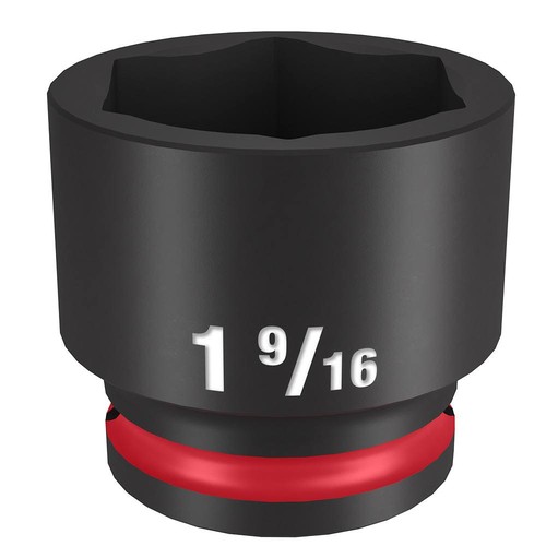 Milwaukee 49-66-6219 SHOCKWAVE Impact 1/2" Drive 1-9/16" Standard 6PT Socket