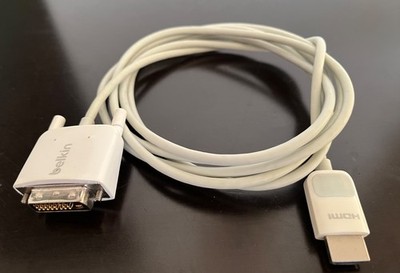 Belkin AV22401-12-WHT HDMI to DVI-D 6.5 feet (White)