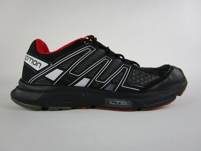 Salomon Men's XR Shift 171383 Trail Running Black Red Shoes Sneakers Size 10.5