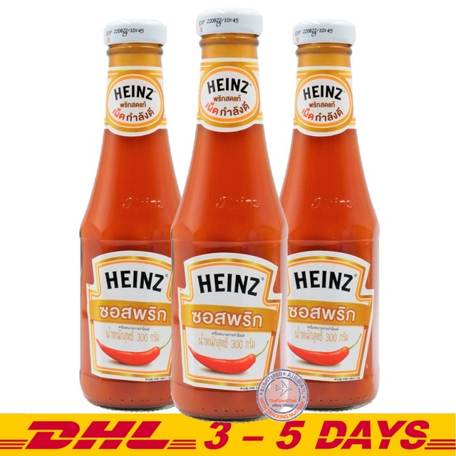 Heinz Chili Sauce Gluten Made in Thailand 300 Grams for sale online eBay