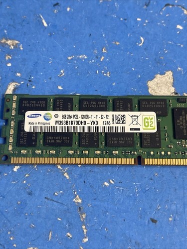 64GB (8x8GB) Samsung 8GB PC3L DDR3-1600 DIMM Memory RAM M393B1K70DH0-YK0 - Picture 3 of 3
