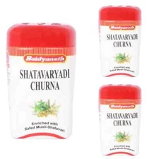 3x60g Baidyanath Shatavaryadi Churna Enriched with Safed Musli & Shatavari