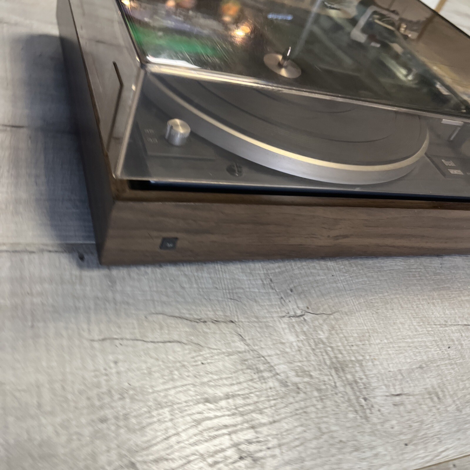 Dual 502 BeltDrive Turntable W/Original Box And Instructions. WORKS