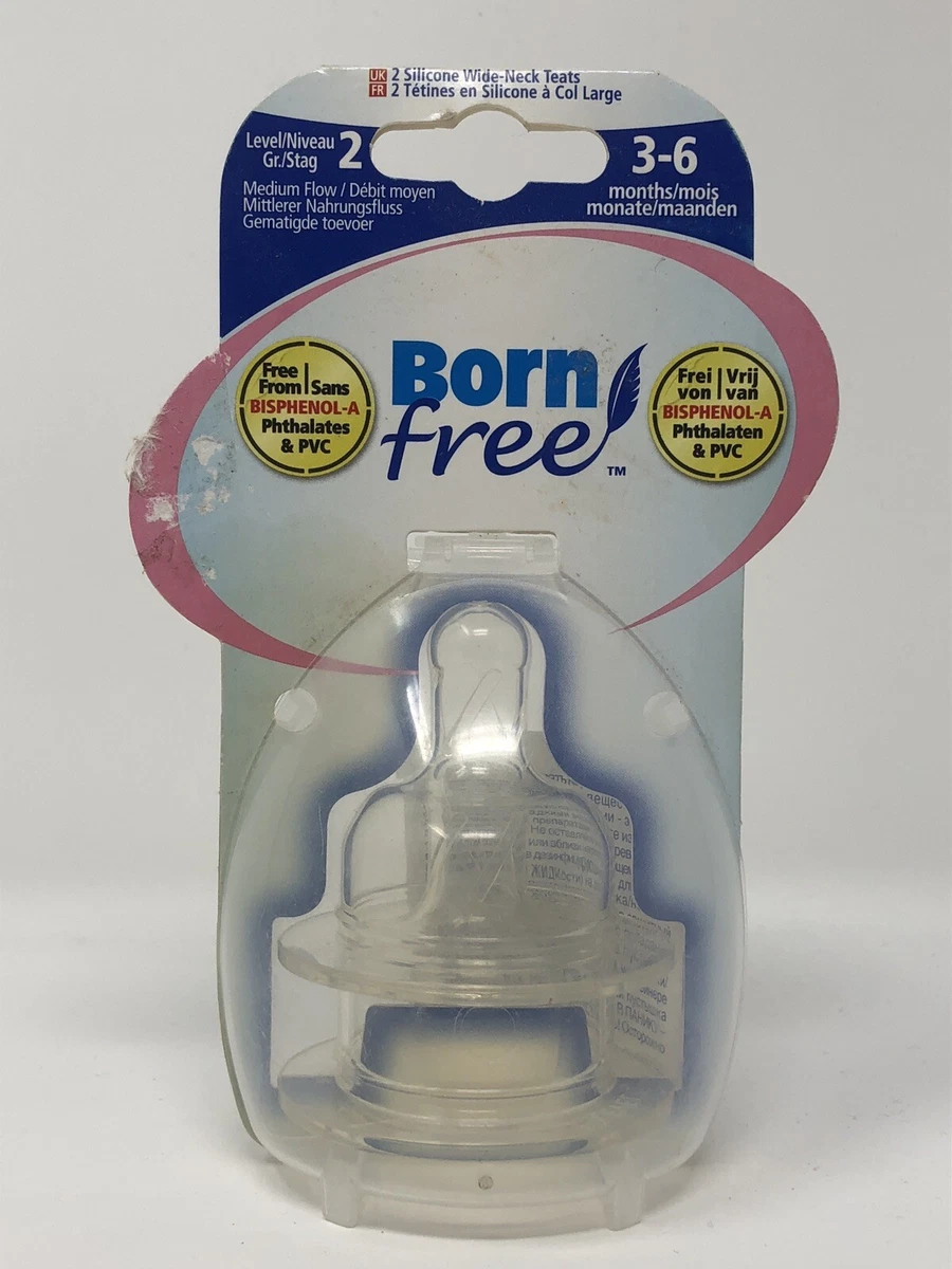Born free bottle nipple levels sales