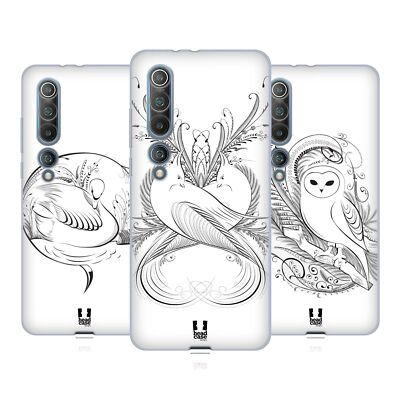 HEAD CASE DESIGNS FLOURISHING CALIGRAPHY SOFT GEL CASE FOR XIAOMI PHONES